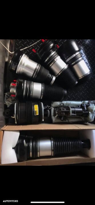 Perna aer audi a6c6 a6 c6  fata spate stanga dreapta noua compresor bloc de valve - 9