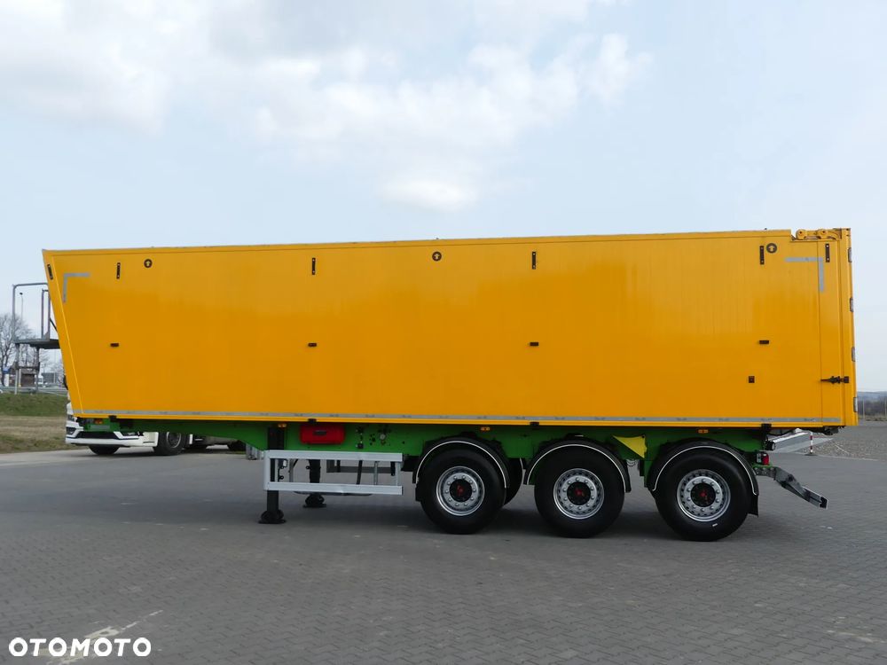 Mega WYWROTKA 50m3 / KLAPO DRZWI / 2 x SZYBER  / OŚ PODNOSZONA / - 3