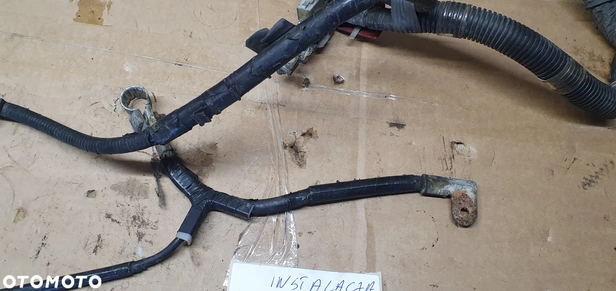 Instalacja klema plusowa wiązka kable Mazda 6 II - 4