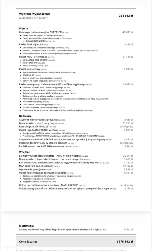 Mercedes-Benz Klasa G AMG 63 - 38