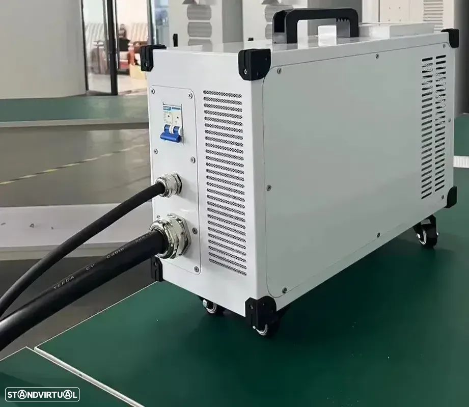 vendo estação de carregamento rápido dc portátil 40kw – profissional (1000v / 100a) – novo - 2