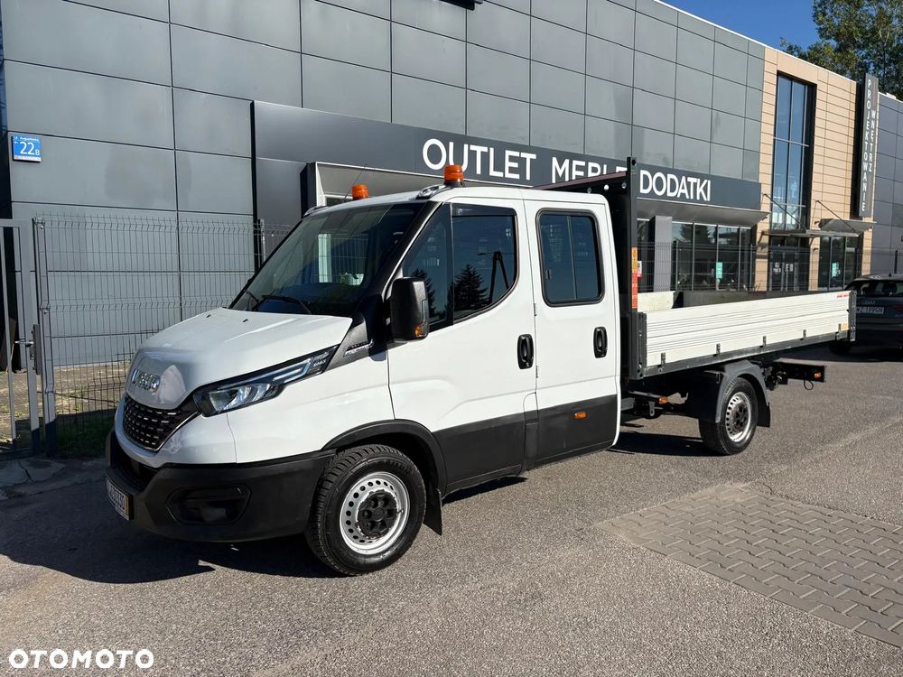 Iveco Daily 35S180, 3.0 180KM, Wywrotka, Doka 7os., HiMatic, LED, Zadbane - 3