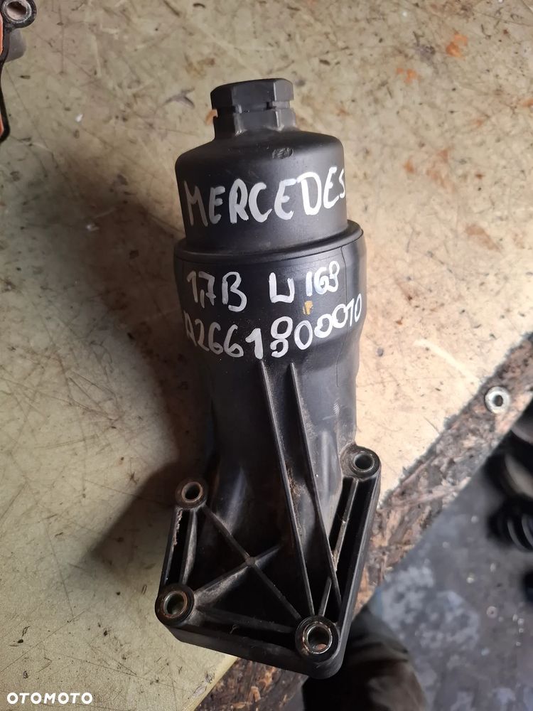 MERCEDES W169 W245 1,7 obudowa filtra oleju A2661800010 - 1