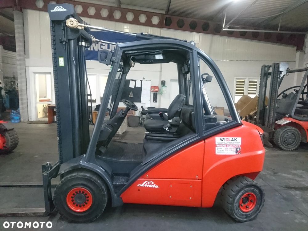 Linde [2007] WÓZEK WIDŁOWY LINDE H35D diesel 3,5tony - 1