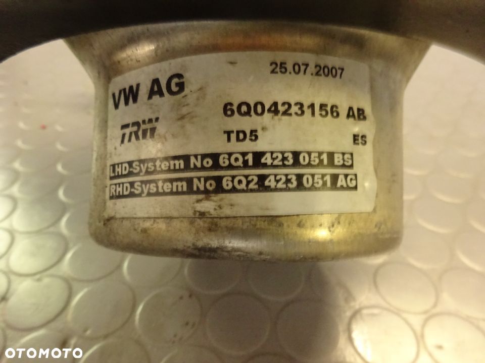 6Q0423156AB pompa wspomagania VW polo 9N fabia ibiza czesci - 2