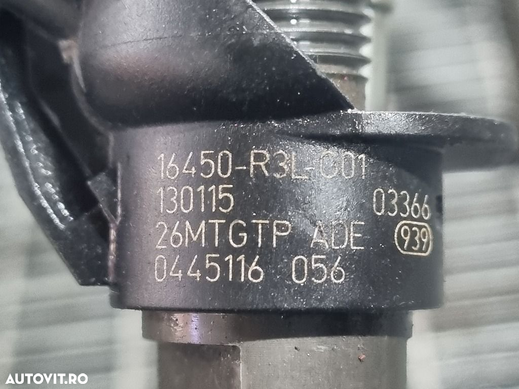 Injector Honda CR - V IV 2.2 i - DTEC 2012 - 2018 150CP N22B4 (1160) 0445116056 - 4
