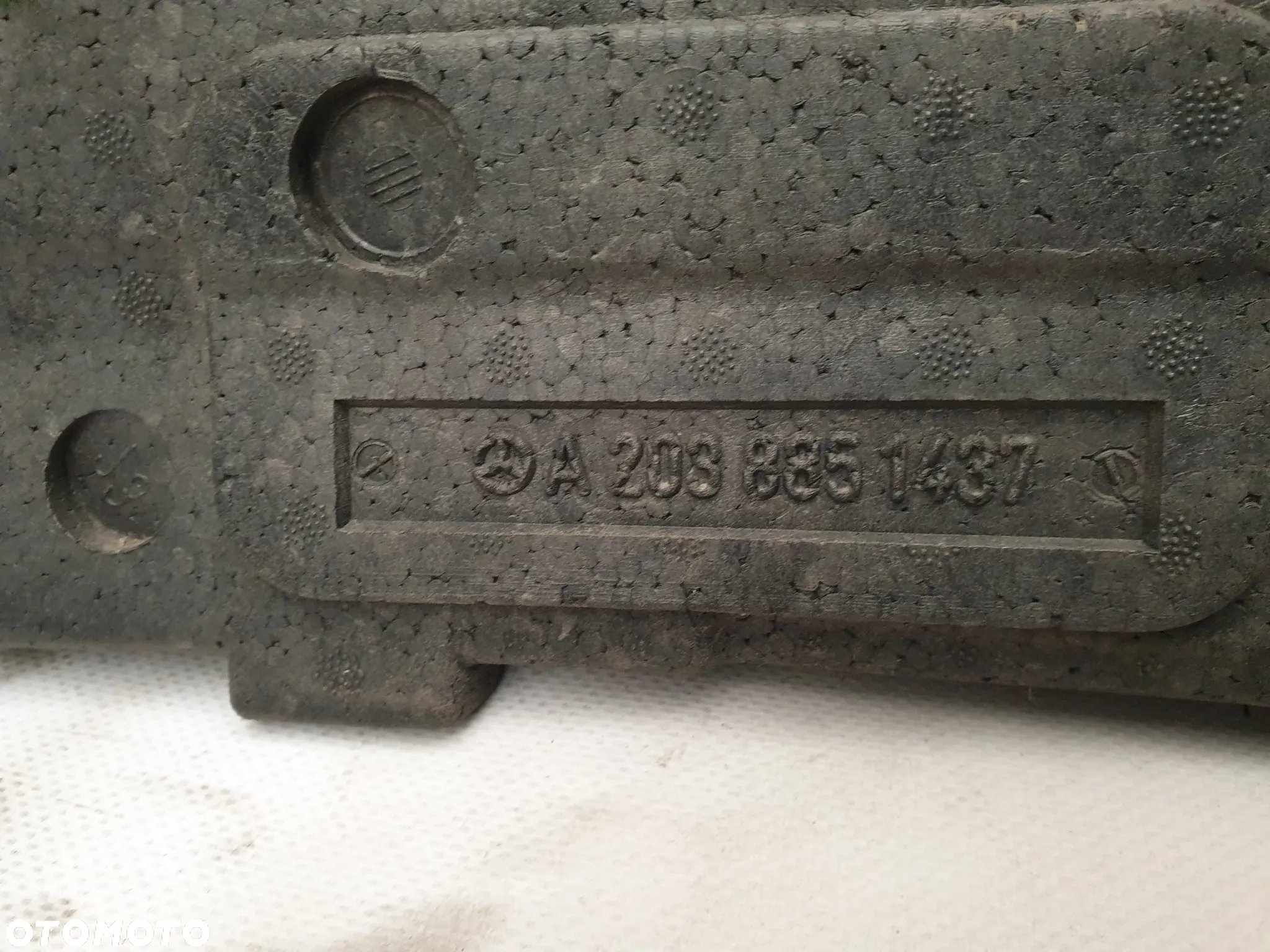 Mercedes W203 Absorber Pianka Zderzaka Tył  A2038851437 - 3