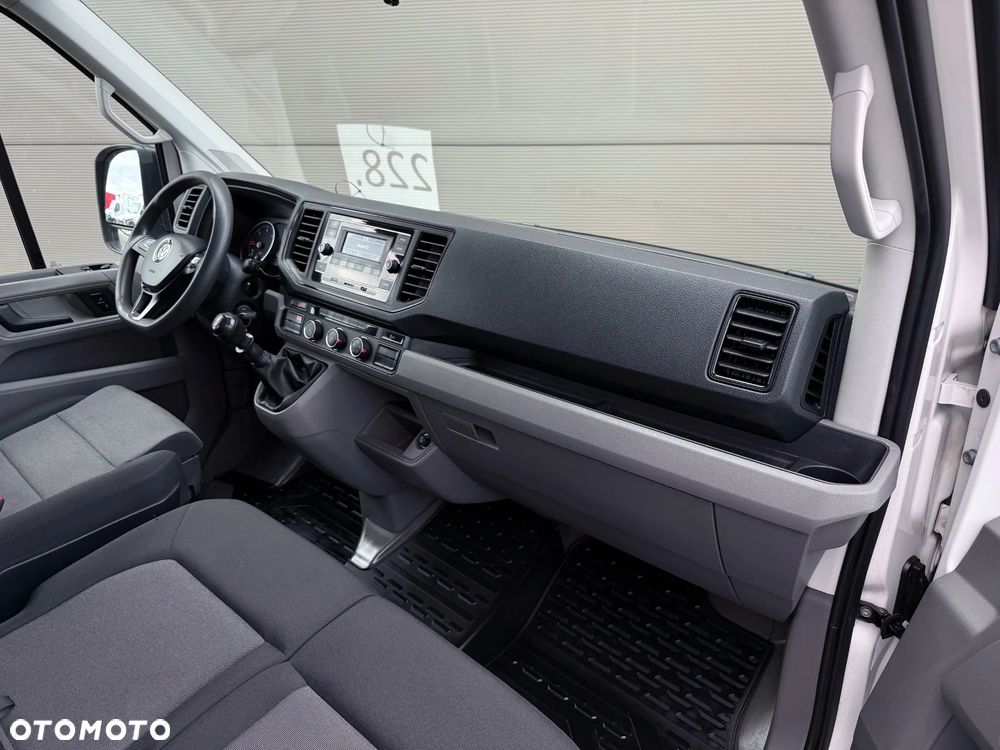 Volkswagen Crafter Doka Brygadówka 7-miejsc + Skrzynia 3.5m, Salon PL, Jeden Właściciel - 12