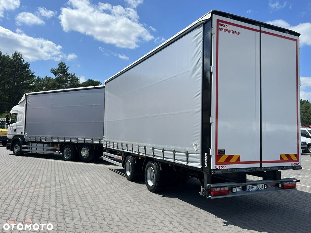 Scania R410 bez EGR Zabudowy Wecon 120m Dach Podnoszony  Zestaw Tandem - 10