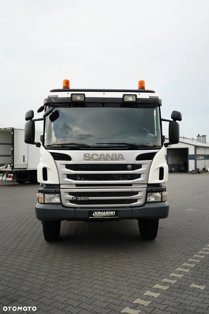 Scania / P 360 / 6 X 4 / SKRZYNIOWY + HDS / HMF 1730 K3 / RETARDER / ROTATOR / PILOT - 14