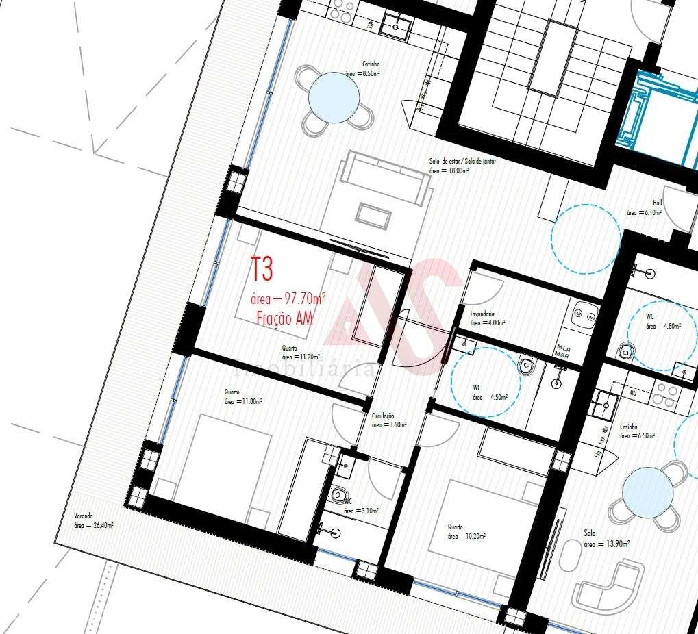 Apartamentos​​​​​​​ T3 em Co - Grande imagem: 5/5