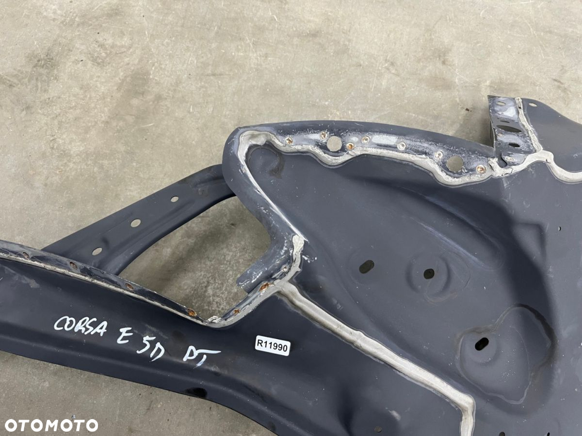 Ćwiartka Opel Corsa E 5drzwi 14-19r prawy pas tylny wzmocnienie prawy okular lampy wewnętrzny fartuc - 9