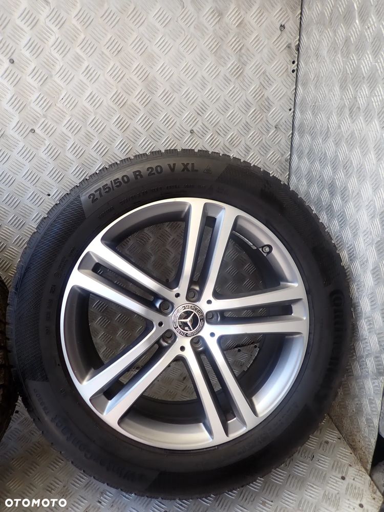 FELGI ALUMINIOWE MERCEDES GLE 8,5JX20  ET 42  5X112  A1674012500  OPONY GRATIS 275/50/20XL - 2