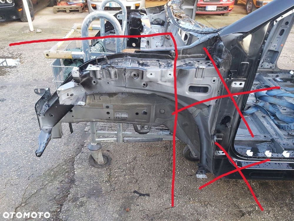 OMODA 5 E5 C5 podłużnica lewy przód ćwiartka przednia - 1