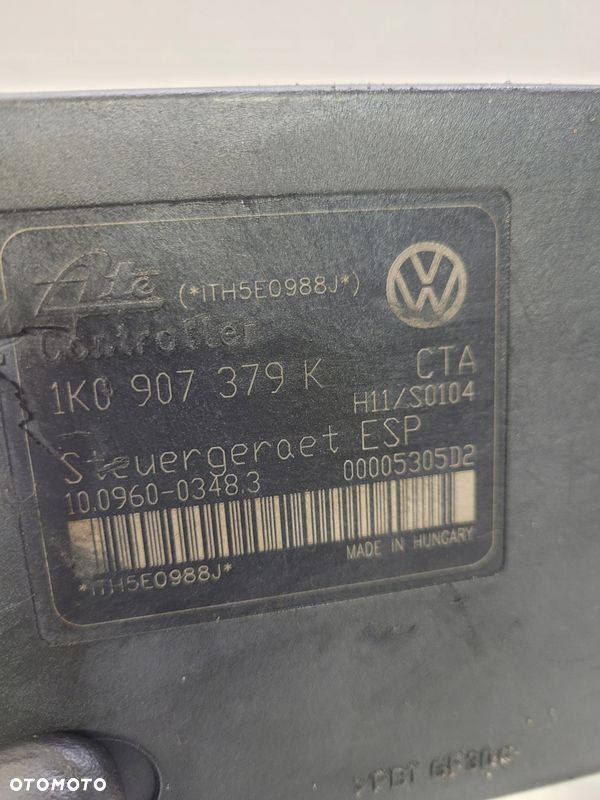 POMPA ABS ESP AUDI VW SEAT 1K0907379K 1K0614517H - 4