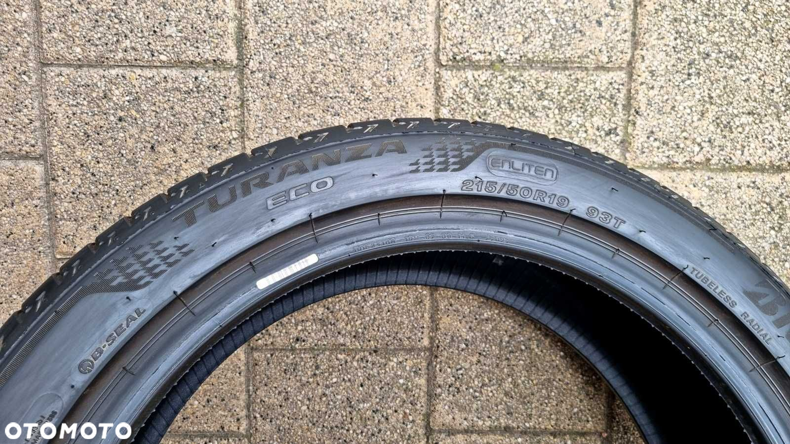 Bridgestone Turanza ECO 215/50R19 93T +B-Seal Enliten FR Rok 2022 Nowe - 6