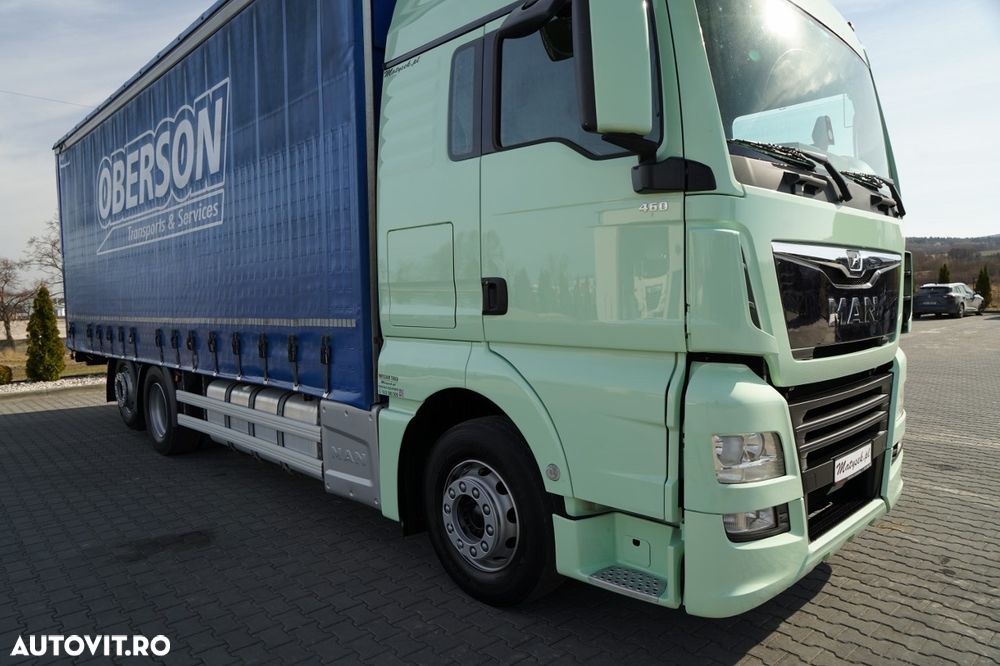 MAN TGX 26.460 / 120 M3 / 6x2 / SOLO /  AXĂ RIDICATĂ / AXĂ DIRECȚIE / - 7