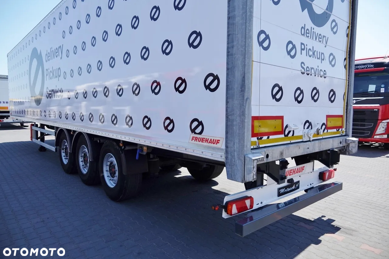 Fruehauf KONTENER / KOFFER / ROLETA / PODŁOGA BARDZO MOCNA : SZYNA-DESKA / 2022 - 11