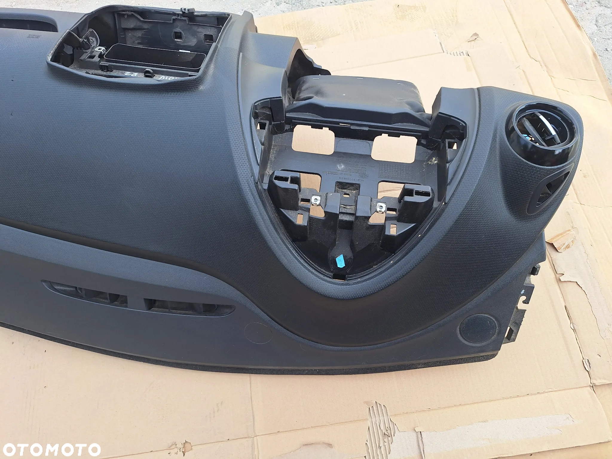 DESKA ROZDZIELCZA KONSOLA AIRBAG PODUSZKI RENAULT CLIO IV LIFT - 8
