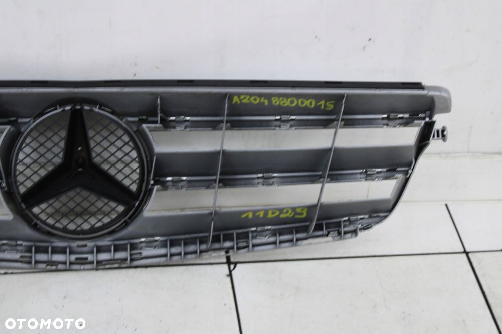mercedes w204 lift sedan 11r- grill atrapa chłodnicy - 7