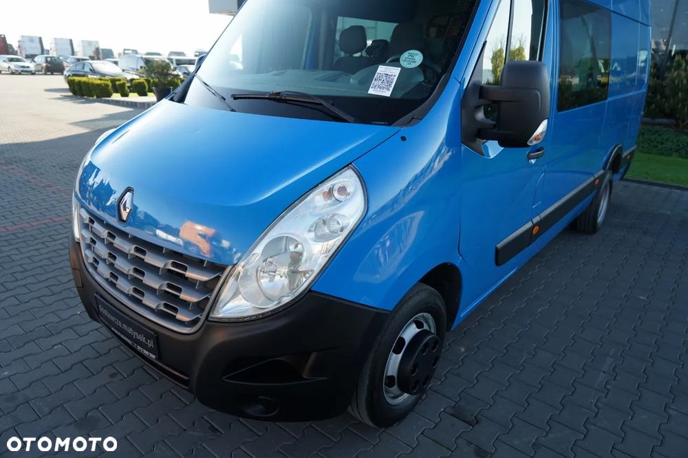 Renault MASTER / BLASZAK / FURGON / BRYGADÓWKA 7 MIEJSC  / SPROWADZONY - 13