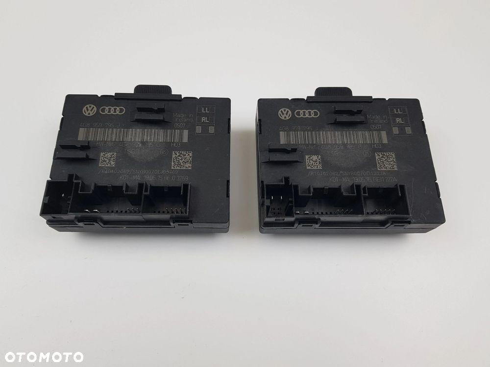 Sterownik Moduł drzwi Lewy Prawy Tył Audi A6 C7 4G8959795J - 11