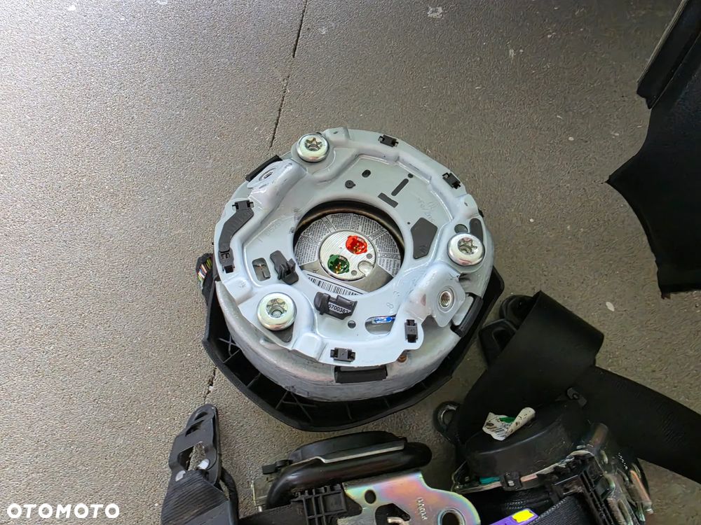 AUDI A6 C6 LIFT DESKA KONSOLA AIRBAG PASY CZARNA SOUL 4 RAMMIENNA KOMPLET - 8