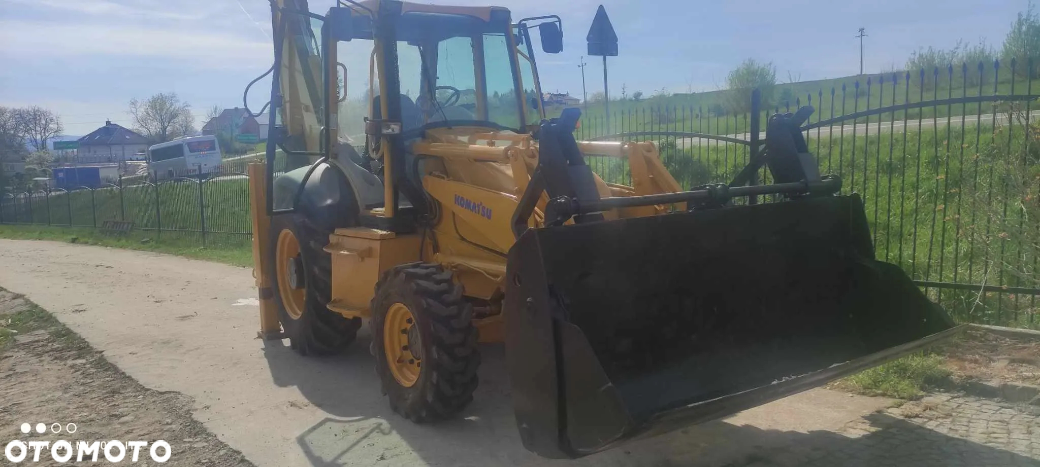 JCB koparko-ładowarka KOMATSU WB97 jcb 3cx - 2