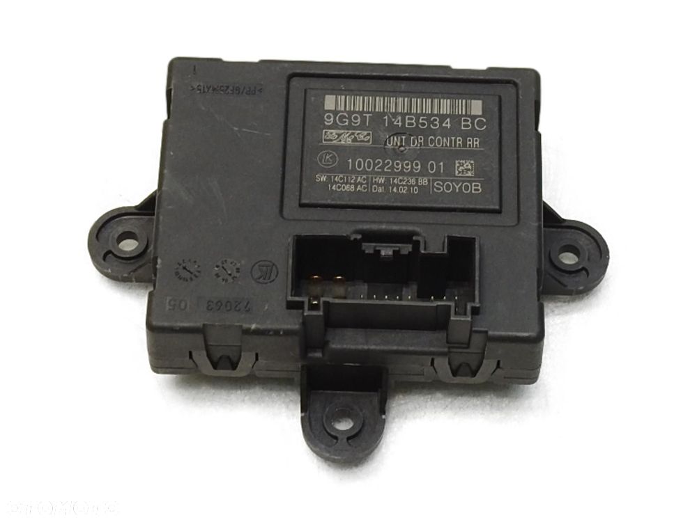 MODUŁ STEROWNIK DRZWI LEWY TYŁ VOLVO XC60 I 9G9T14B534BC 10022999 - 1