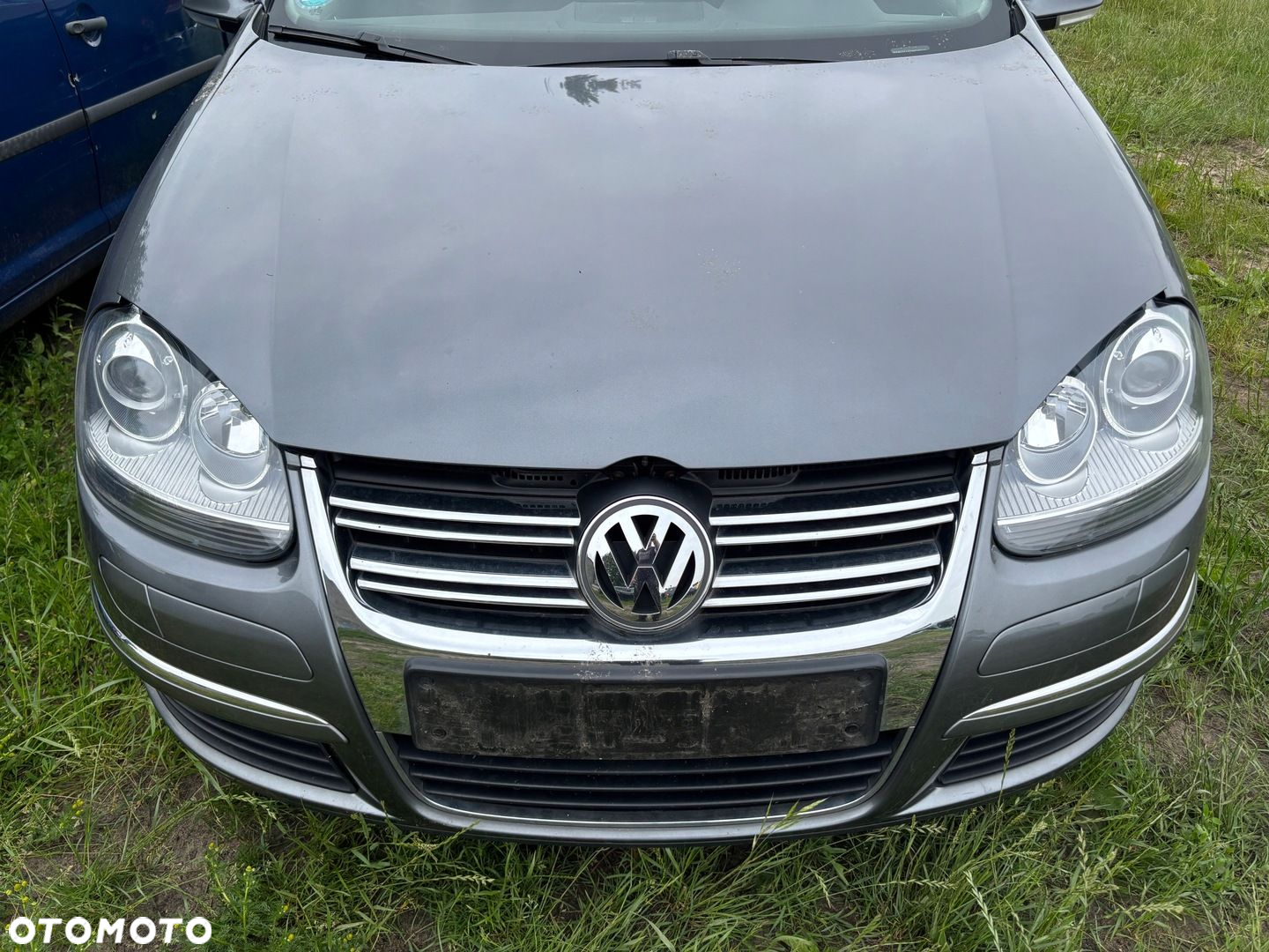 GOLF V KOMBI JETTA PRZÓD KOMPLETNY ZDERZAK PAS CHŁODNICE MASKA LD7X BŁOTNIK - 2