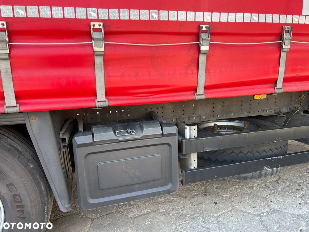 Schmitz Cargobull FIRANKA / 10 SZTUK / BARDZO ŁADNE OPONY / Z PEŁNYM WYPOSAŻENIEM DO ZAŁADUNKU / 2 KOŁA ZAPASOWE / DOSTĘPNE KOLORY SREBRNY - NIEBIESKI - CZERWONY / NIEKTÓRE MAJĄ NOWE PLANDEKI !! - 21