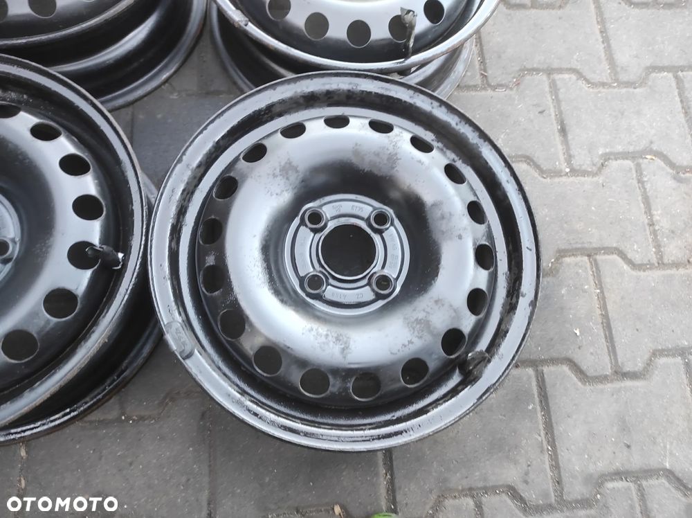 FELGI STALOWE STALÓWKI KOŁA 4X100 R14 CALI ET 35 5J KOMPLET 1S0601027G 1S0601027J VW UP! SEAT MII SKODA CITIGO WYSYŁKA !!!!! - 2