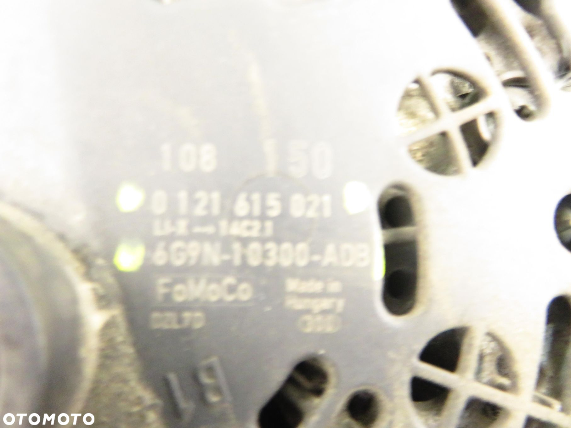 ALTERNATOR FORD S-MAX I (WA6) 2.2 TDCi - KNWA 6G9N10300ADB 0121615021 - 9