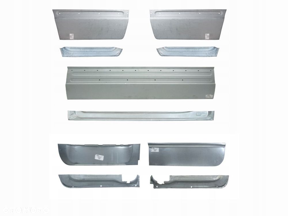 Reperaturki drzwi + korytka MB Sprinter 906 / VW Crafter 06 - 18 Zestaw ! - 2