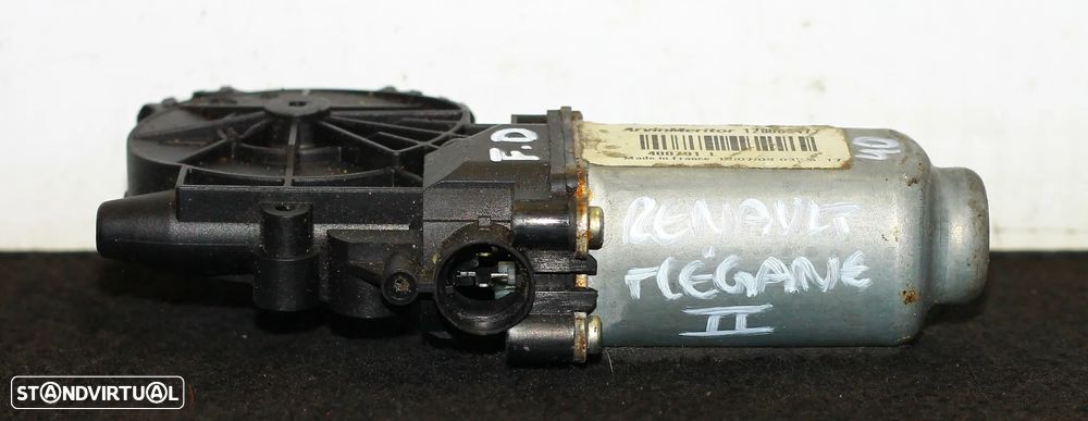 MOTOR ELEVATÓRIO DO VIDRO DIANTEIRO DIREITO RENAULT MÉGANE II - 3