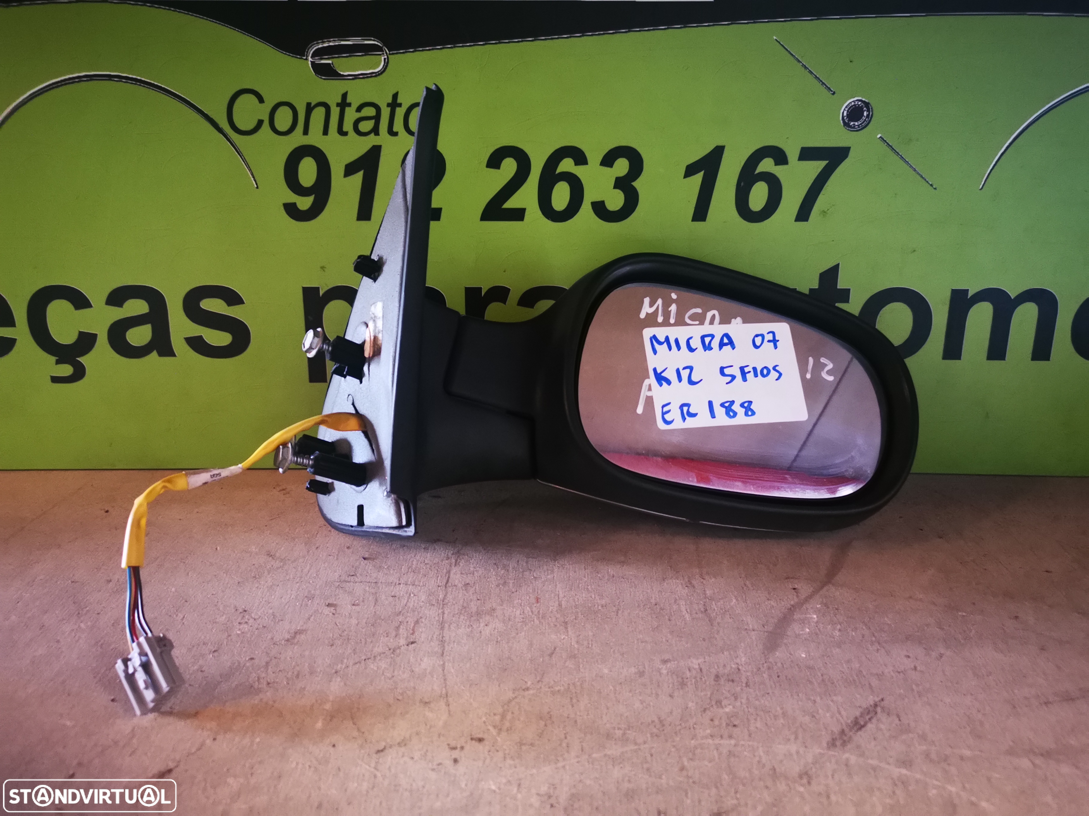 NISSAN MICRA K12 RETROVISOR ESQUERDO / DIREITO - ER188 ER189 - 5