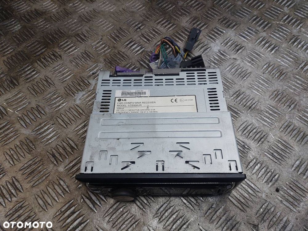 RADIO ODTWARZACZ SAMOCHODOWY 1 DIN LG LCS500UR CD USB AUX - 3
