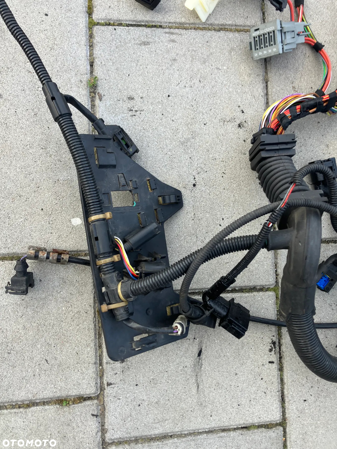 Wiązka instalacja silnika BMW M57N 231KM 3.0d MANUAL E60 E61 X-DRIVE 530xd EUROPA przewody 7796110 7802569 7801726 7550342 7796101 - 13