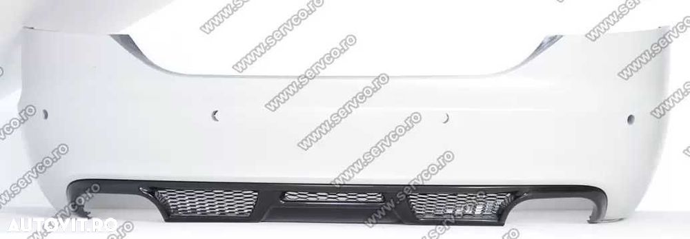Prelungire spoiler tuning sport bara spate Audi A6 C6 4F ABT Sedan S line RS6 S6 2004-2008 ver. 2 - 12
