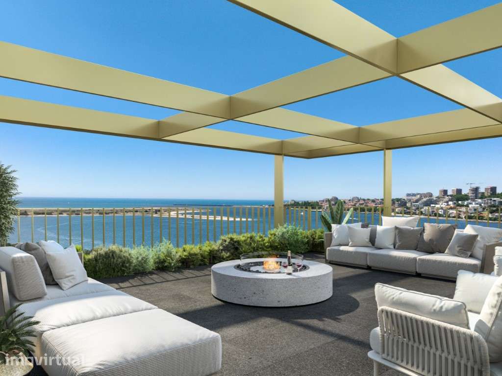 Apartamento T4 em condomínio de luxo na Marina da Afurada - Grande imagem: 2/23