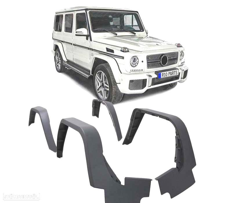 ABAS DE GUARDA LAMAS MERCEDES CLASSE G W463 LOOK AMG G65 - 2