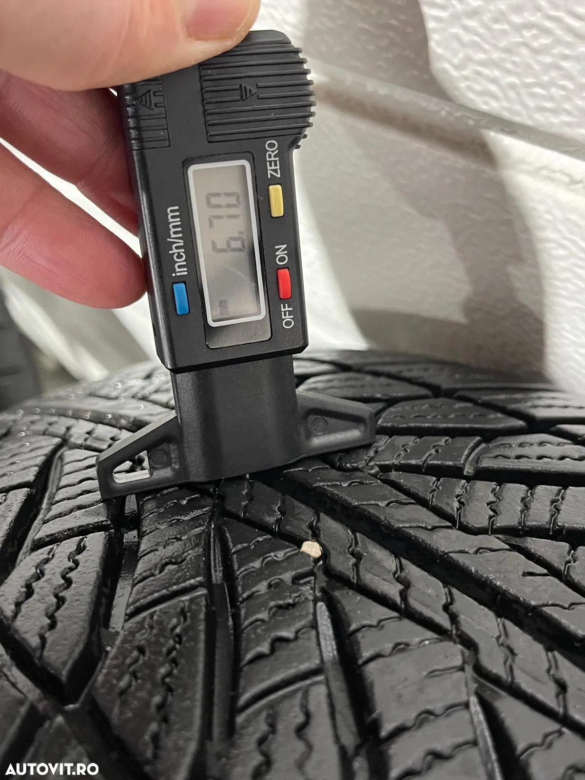 Jante Bmw seria 7 G12 originale cu anvelope iarna 19 inch - 7