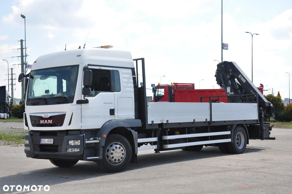 MAN TGM 18.290  HDS KONTENERY BUDOWLANKA ważne UDT - 4