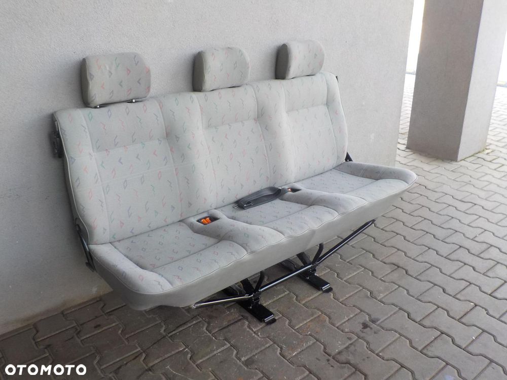 VW T4 FOTEL POTRÓJNY KANAPA ŁAWKA TYŁ TYLNA INKA - 1