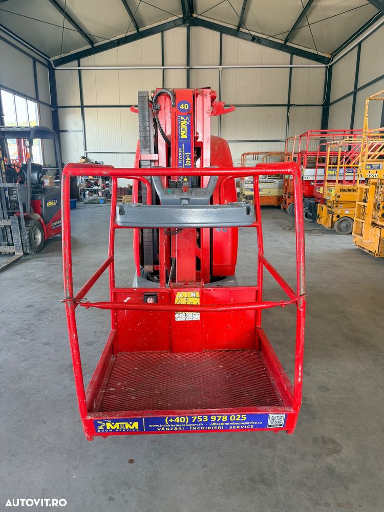JLG Toucan 10 e nacela electrica cu brat 10 metri Carrefour Kaufland Penny Profi - 7