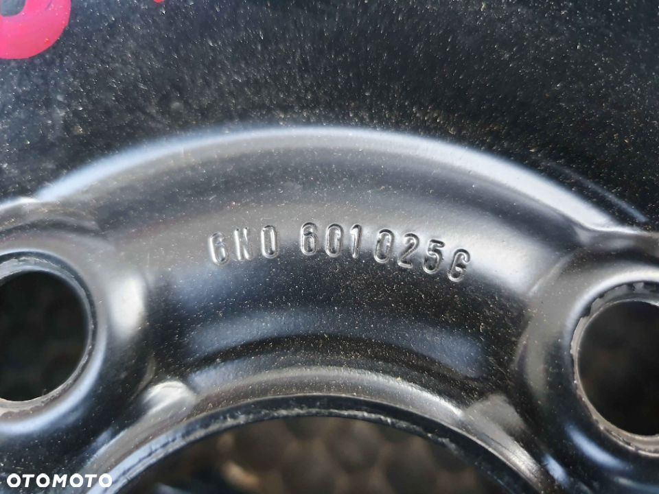 Kolo Dojazdowe Dojazdowka Zapasowe 4x100 VW Seat 3.5J R14 ET42 Pokrowiec - 5