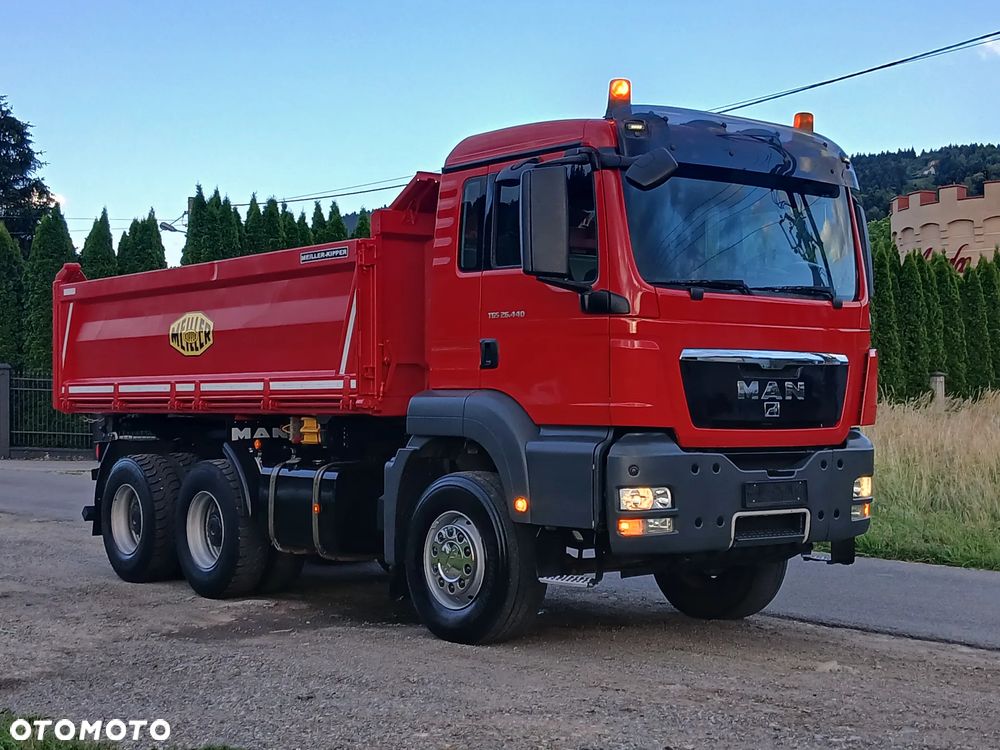 MAN TGS 440 KM 6X4 BORDMATIC Meiller-Kipper Perfekcyjny - 6