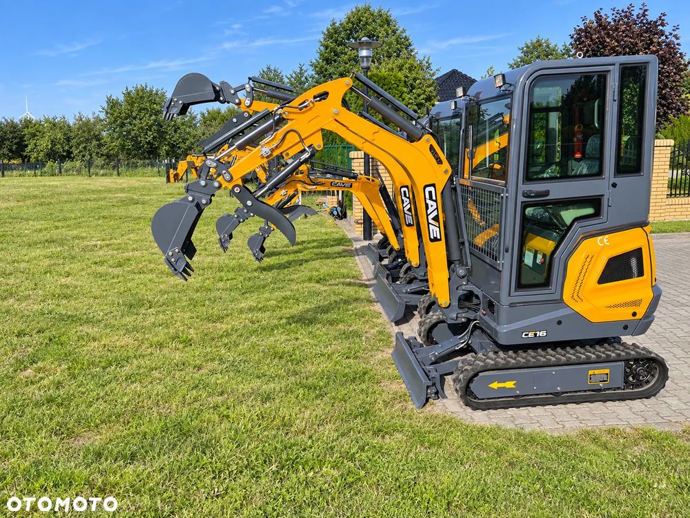 Kubota / LAIDONG CAVE CE16 NOWA Koparka 1.6T 2026r LEASING/RATY - Szybka Decyzja! Kabina, Ogrzewanie, Skrętne ramie, ZESTAW - 10