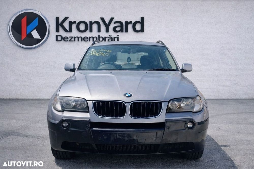 Aripa Stanga Fata BMW X3 E83 2003 - 2006 4 Usi Blue Water Metalizat 896 (1313) - 4