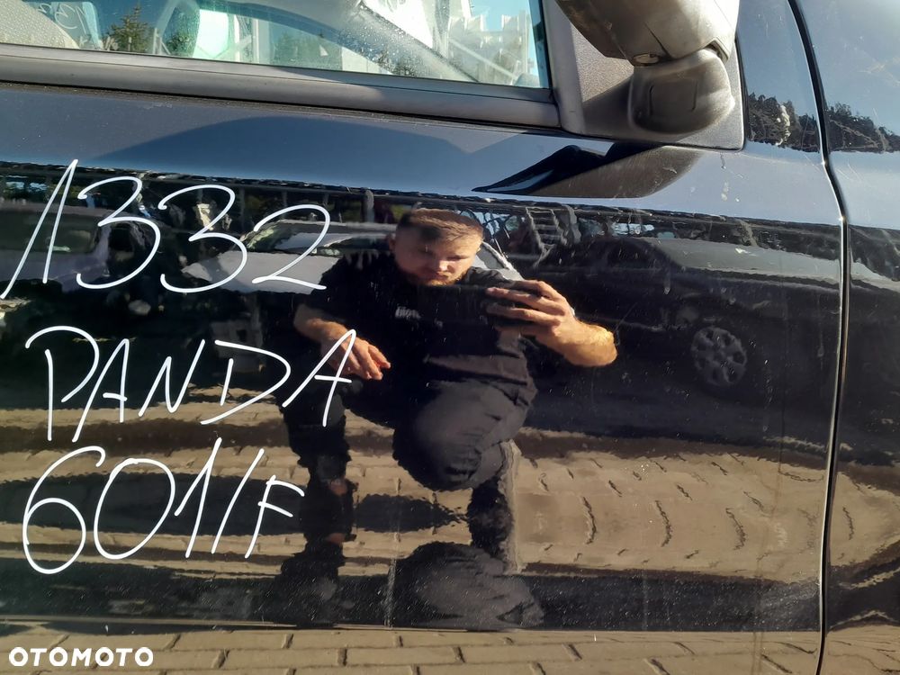 FIAT PANDA DRZWI PRAWE PRZEDNIE PRAWY PRZÓD KOLOR: 601/F - 3